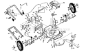 Part Location Diagram of 172835 Craftsman Lawn Mower Housing