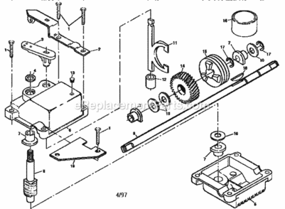 Part Location Diagram of 77881 Generac SPRING