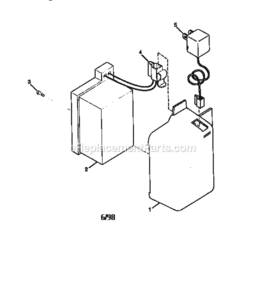Page A Diagram and Parts List for 917377573  Craftsman Lawn Mower