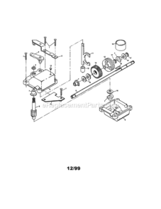Page A Diagram and Parts List for 917377575  Craftsman Lawn Mower