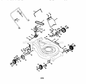 Part Location Diagram of 193139 Craftsman Wheel Kit