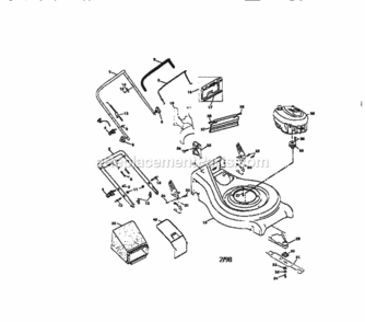 Part Location Diagram of 582122601 Craftsman Cable