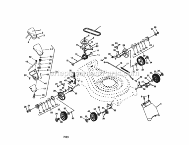Part Location Diagram of 82923 Craftsman Nut Hex Flange Lock