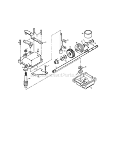 Page B Diagram and Parts List for 917377830  Craftsman Lawn Tractor