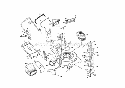 Page A Diagram and Parts List for 917377910  Craftsman Lawn Tractor