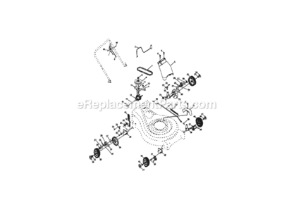 Page B Diagram and Parts List for 917377960  Craftsman Lawn Tractor