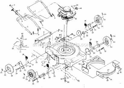 Part Location Diagram of 69178 Craftsman Trunnion