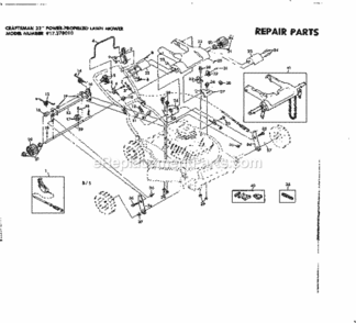 Part Location Diagram of 83584 Craftsman Bracket