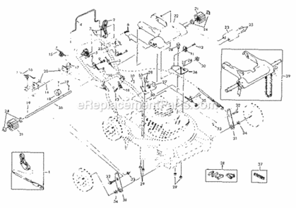 Part Location Diagram of 48006 Craftsman Drive Assembly