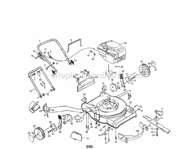Part Location Diagram of 751772X479 Craftsman Mulch Plate
