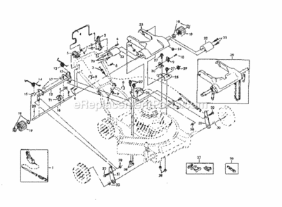 Page B Diagram and Parts List for 917378120  Craftsman Lawn Tractor