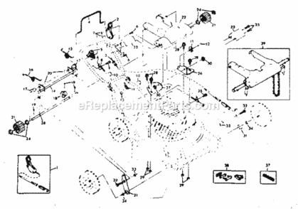 Page B Diagram and Parts List for 917378121  Craftsman Lawn Tractor