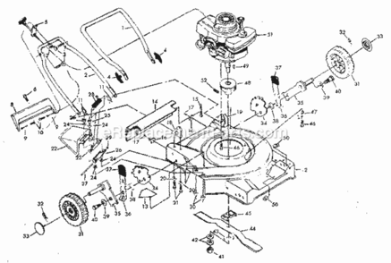 Part Location Diagram of 48038 Craftsman Housing