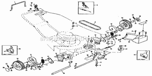 Page C Diagram and Parts List for 917378170  Craftsman Lawn Tractor