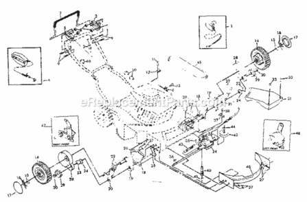 Part Location Diagram of 48042 Craftsman Head Kit