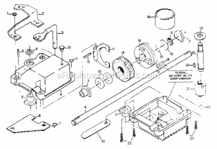 Page A Diagram and Parts List for 917378251  Craftsman Lawn Tractor