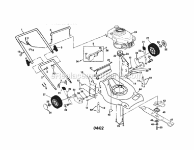 Part Location Diagram of 583702801 Craftsman Handle.Up.21