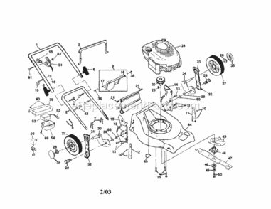 Part Location Diagram of 583152601 Craftsman Electric Control