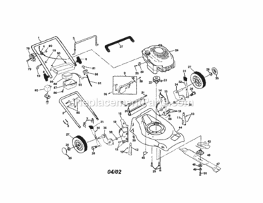 Part Location Diagram of 175271 Craftsman Trim Plate