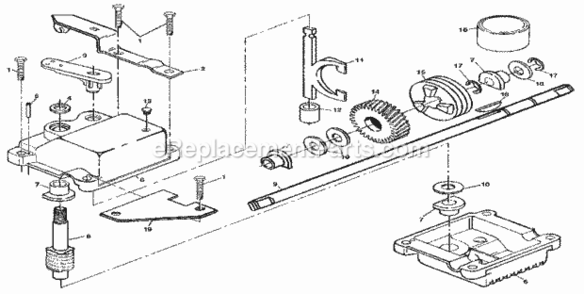 Page A Diagram and Parts List for 917378632  Craftsman Lawn Mower