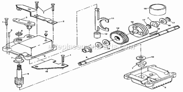Page A Diagram and Parts List for 917378650  Craftsman Lawn Mower