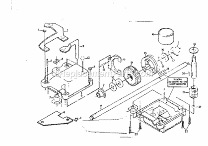 Page A Diagram and Parts List for 917378670  Craftsman Lawn Mower