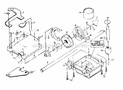Page A Diagram and Parts List for 917378671  Craftsman Lawn Mower