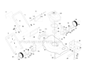 Part Location Diagram of 582976701 Husqvarna WHEEL.9X2.REAR.LP.RADII.WHITE