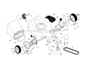 Part Location Diagram of 167387 Craftsman Bearing, Wheel Adjuster