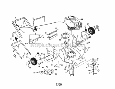 Part Location Diagram of 7192J Craftsman Tie