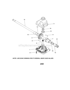 Page C Diagram and Parts List for 917378941  Craftsman Lawn Mower