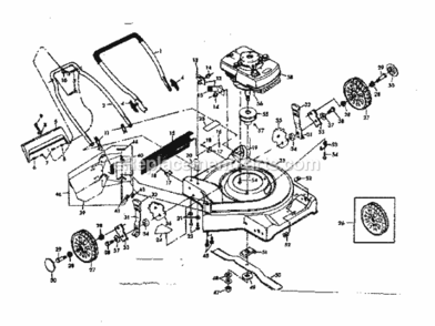 Part Location Diagram of 79973 Generac Stator - 36 Kw