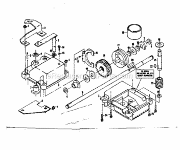 Page C Diagram and Parts List for 917379000  Craftsman Lawn Mower