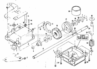 Page C Diagram and Parts List for 917379001  Craftsman Lawn Mower