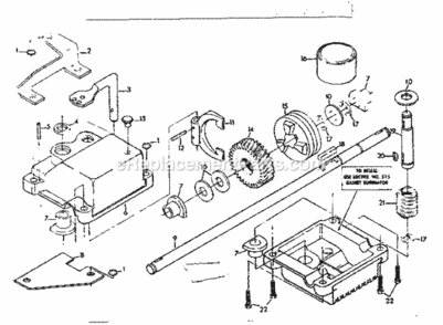 Page C Diagram and Parts List for 917379020  Craftsman Lawn Mower