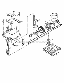 Page C Diagram and Parts List for 917379361  Craftsman Lawn Mower