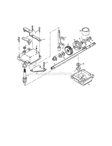 Page B Diagram and Parts List for 917379400  Craftsman Lawn Mower