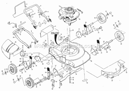 Part Location Diagram of 750617 Tecumseh TSH PART