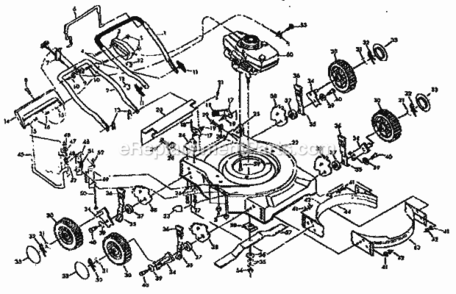 Part Location Diagram of 48037 Craftsman Housing