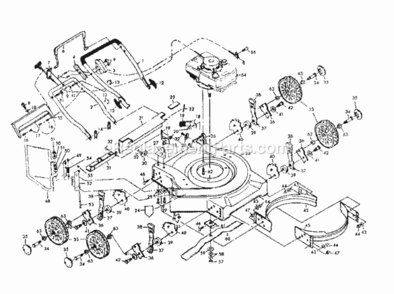 Part Location Diagram of 85379 Craftsman Engine