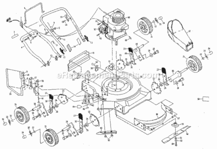 Part Location Diagram of 103252X Craftsman Deflector