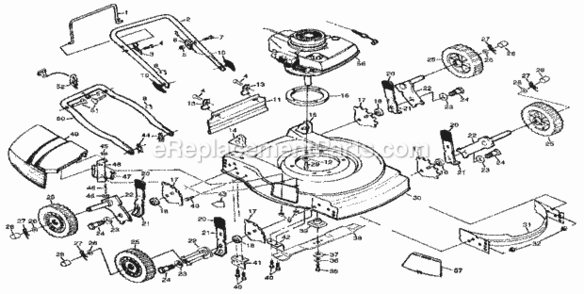 Part Location Diagram of 700546 Craftsman Engine