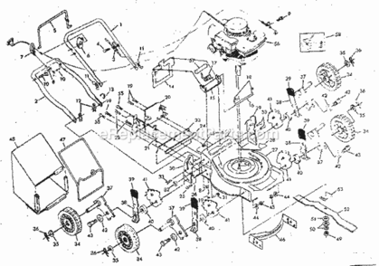 Part Location Diagram of 48083 Craftsman Housing