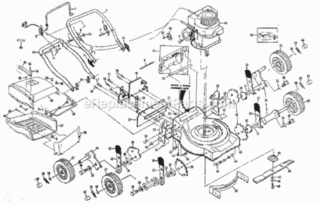 Part Location Diagram of 48166 Craftsman Catcher