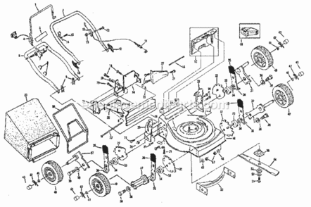 Part Location Diagram of 88373X479 Craftsman Baffle