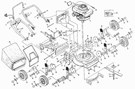 Part Location Diagram of 88554 Craftsman Baffle