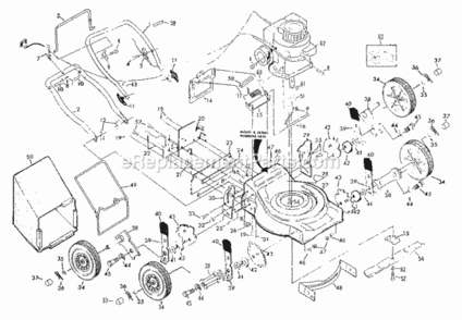 Part Location Diagram of 79972 Generac Rotor Assembly - 36 Kw