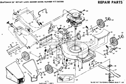 Part Location Diagram of 85610 Craftsman Trim Plate