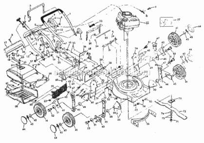 Part Location Diagram of 87817 Craftsman Control