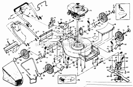 Part Location Diagram of 79884 Generac EXT-CONN BOX SIDE